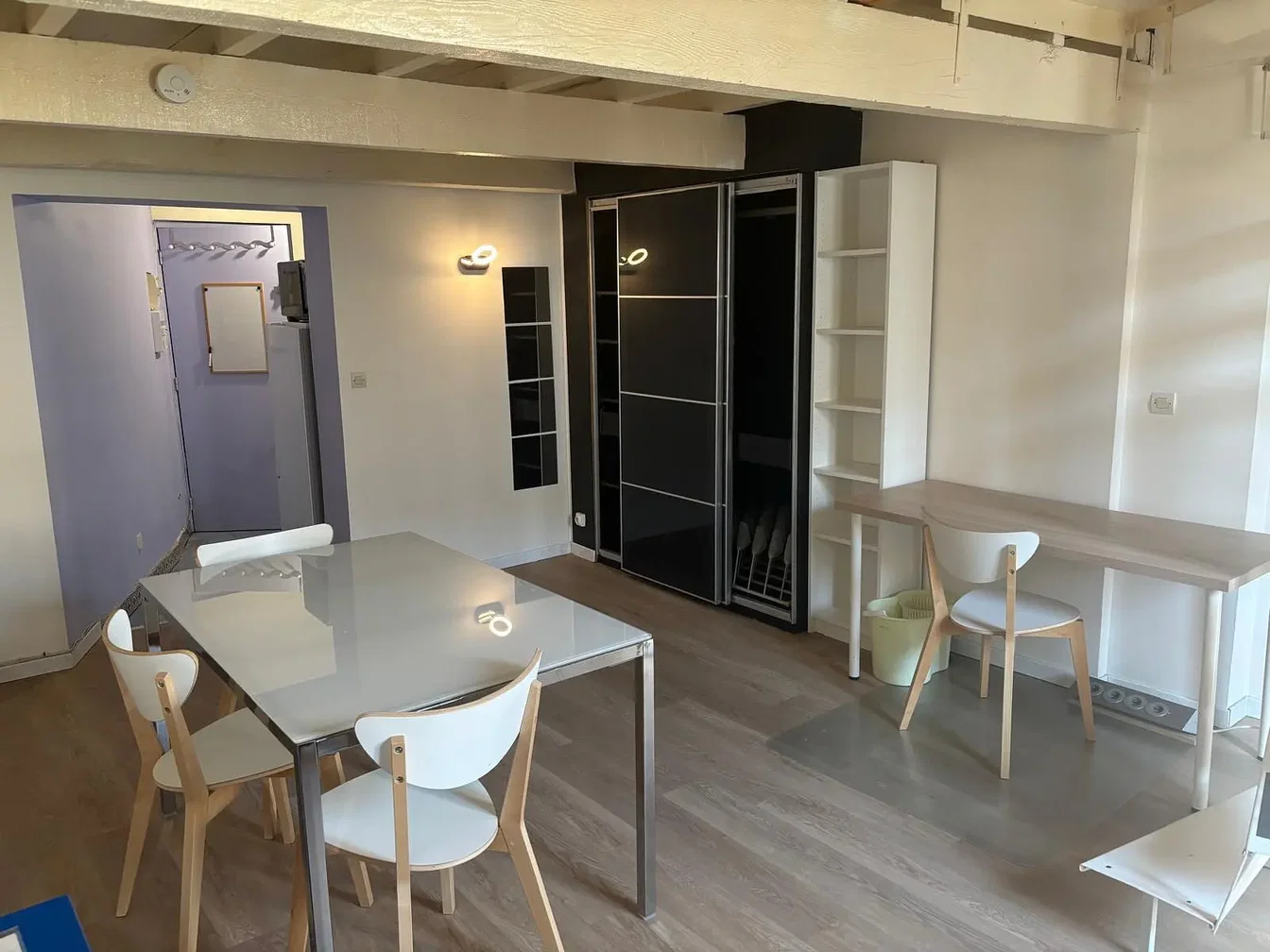 Other; wood floor, natural light