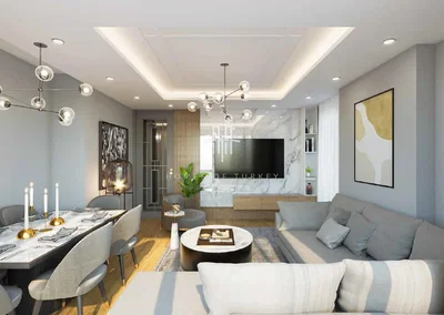 Sala de estar; estilo moderno, chão de madeira, luz natural, renovado