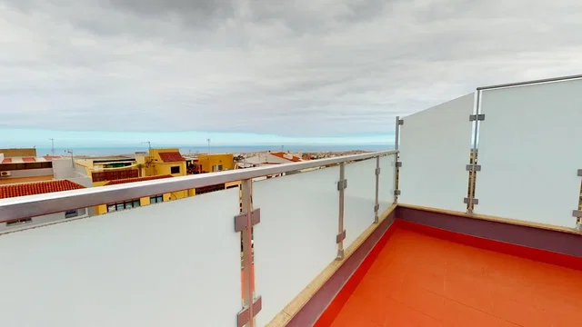 Balcony; view, natural light