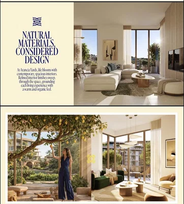 Salon; lumière naturelle, vue, style moderne
