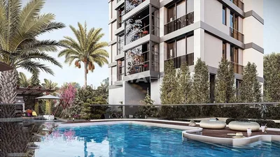 Casa y alrededores; vista, luz natural, estilo moderno