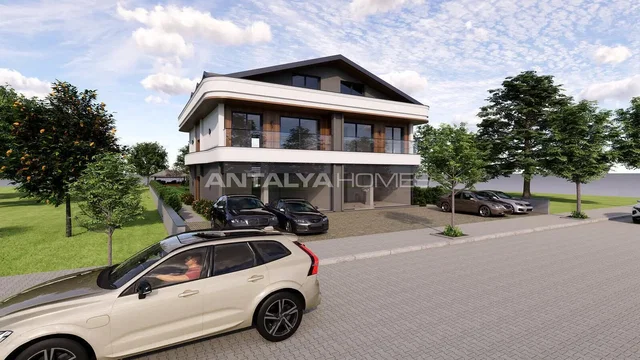 House and surroundings; view, natural light