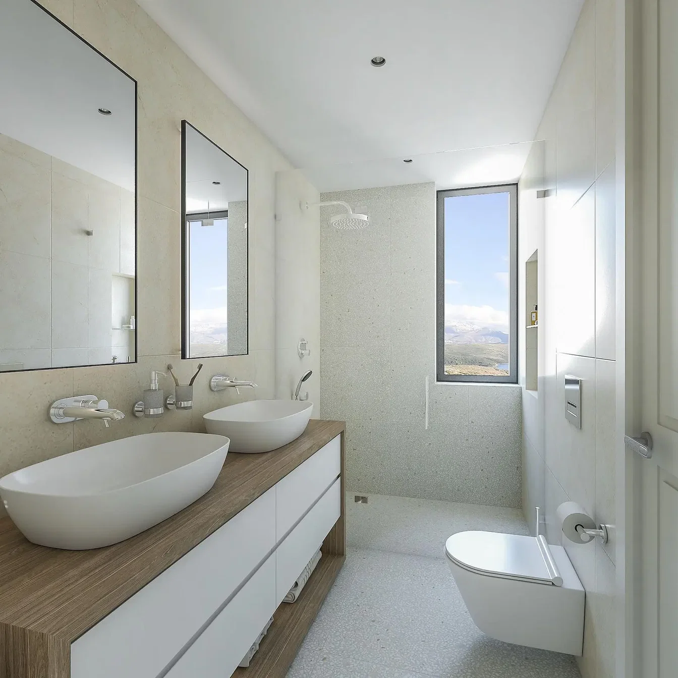 Bathroom; view, natural light, renovated