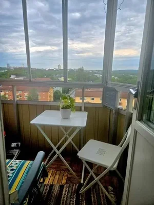 Balkon; manzara, doğal ışık