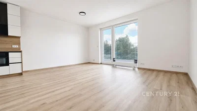 Salon; podłoga drewniana, światło dzienne, widok