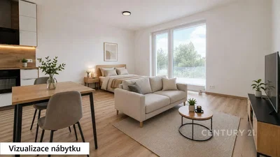 Salon; światło dzienne, podłoga drewniana, styl nowoczesny