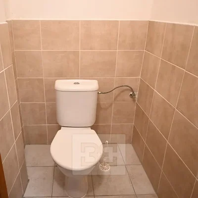 Toilettes; carrelage, nécessite rénovation