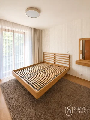Bedroom; natural light, wood floor