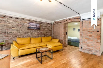 Living room; wood floor, natural light