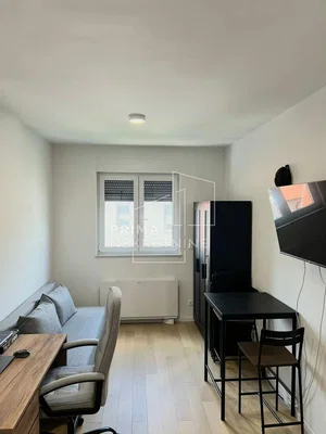 Wohnzimmer; holzboden, tageslicht, moderner stil
