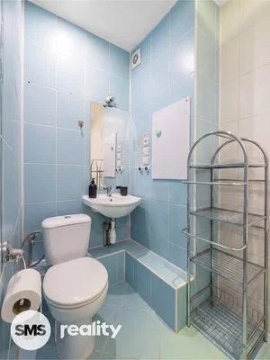 Toilette; fliesenboden, renoviert