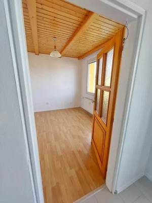 Ostatné; drevená podlaha, drevené trámy, prirodzené svetlo