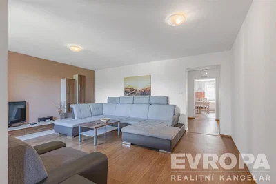 Living room; natural light, wood floor
