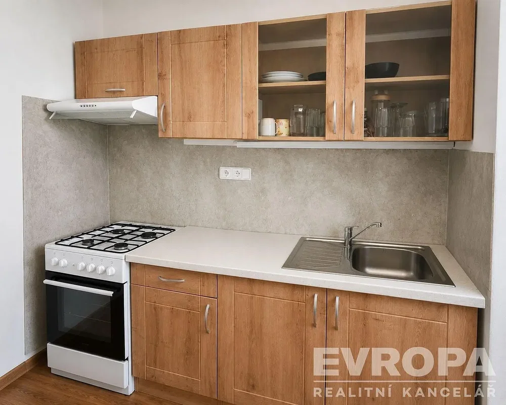 Kitchen; kitchen appliances, wood floor, natural light