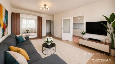 Oturma odası; doğal ışık, modern stil