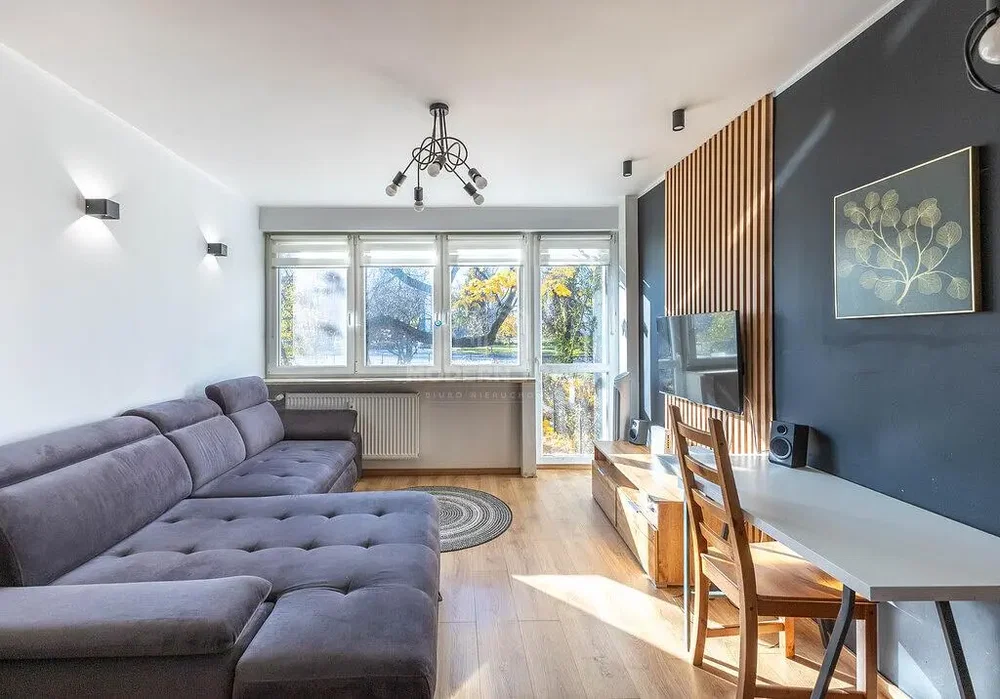 Dnevni boravak; prirodna svjetlost, drveni pod, moderan stil