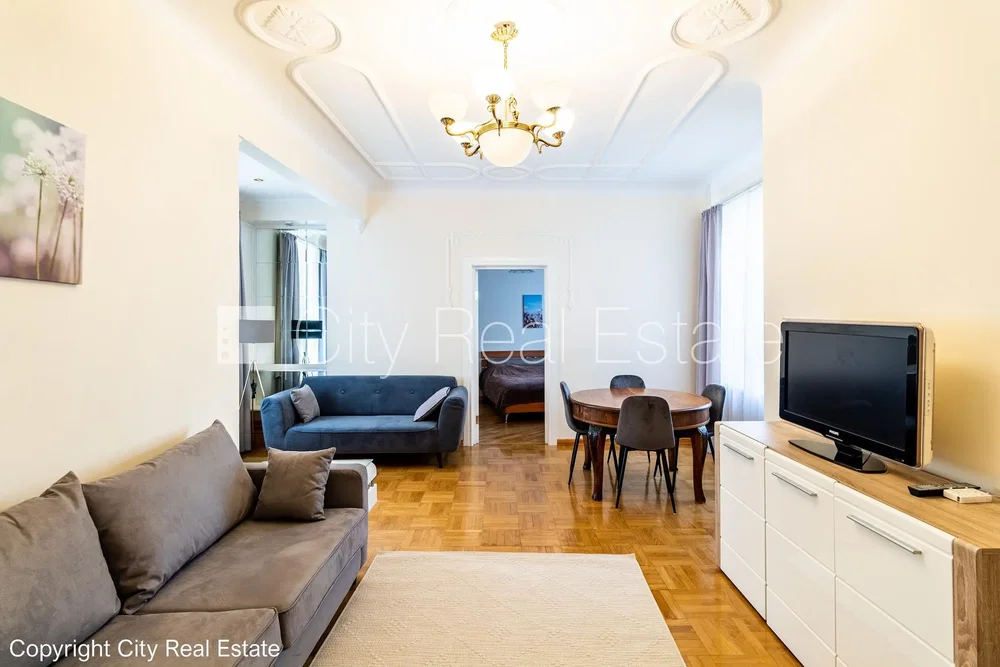 Living room; wood floor, natural light, modern style