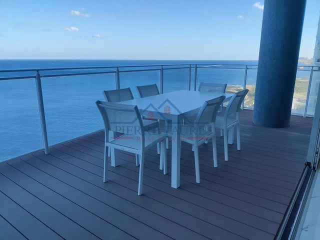 Terrace; view, wood floor