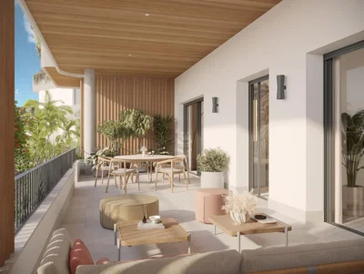 Terrasse; lumière naturelle, style moderne