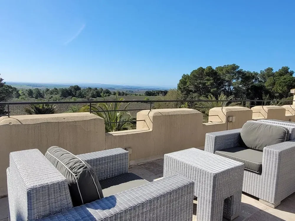 Terrace; view, natural light