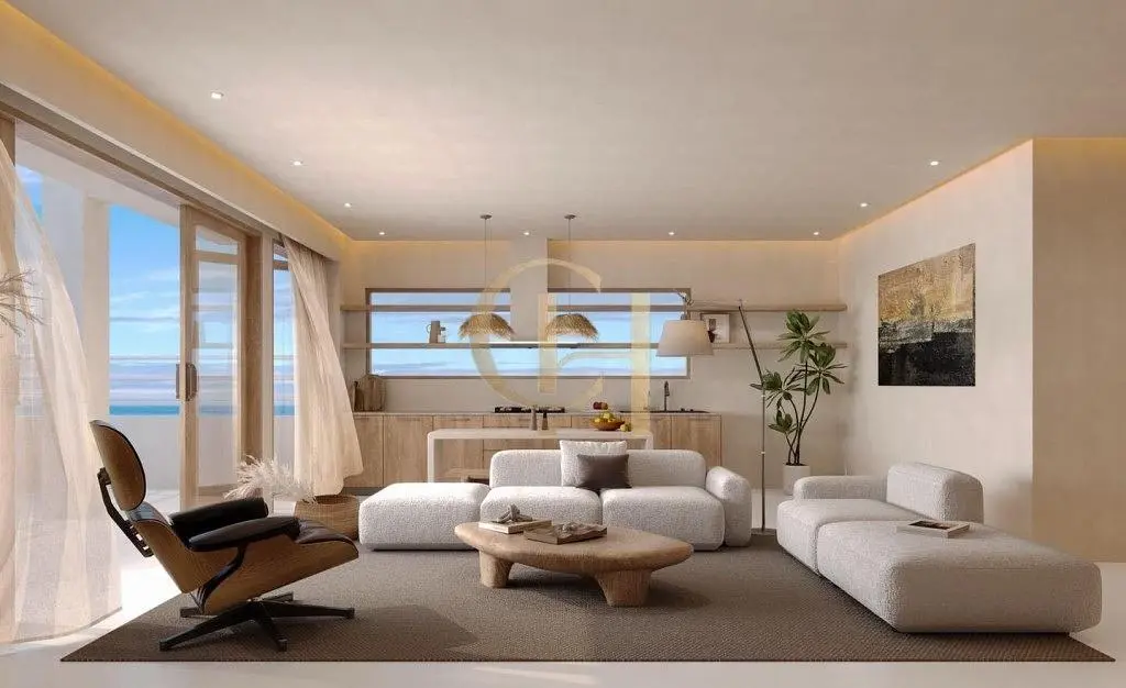 Oturma odası; manzara, doğal ışık, modern stil