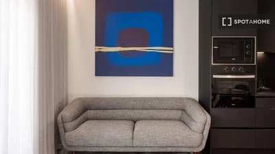 Wohnzimmer; küchengeräte, moderner stil