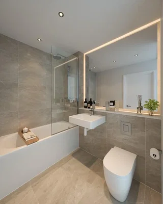 Badezimmer; fliesenboden, renoviert, tageslicht
