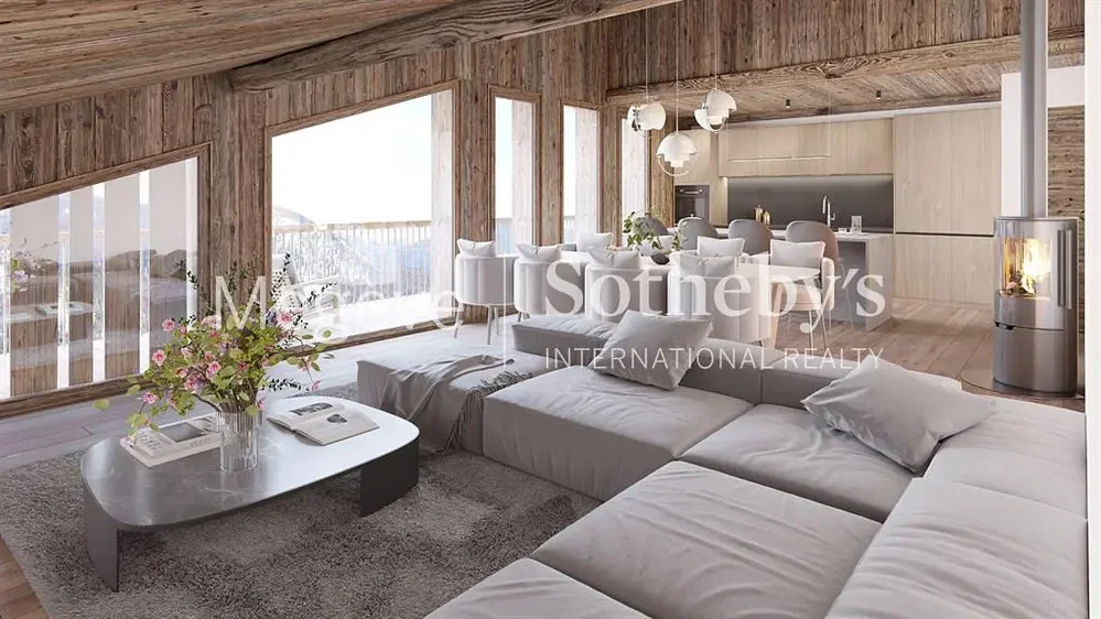 Wohnzimmer; blick, holzbalken, kamin, holzboden, tageslicht, rustikaler stil, renoviert