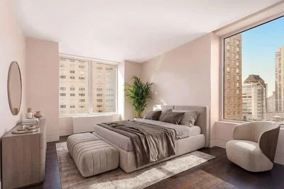 Chambre; lumière naturelle, vue, parquet