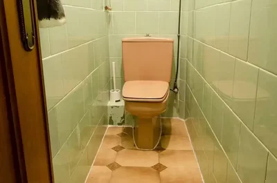 Toilettes; carrelage