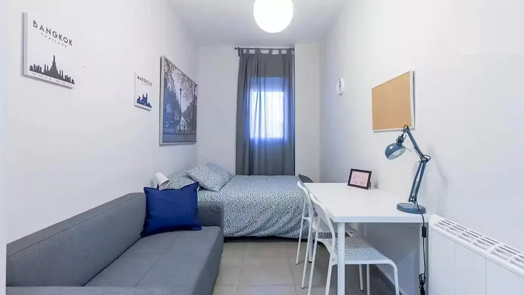 Slaapkamer; natuurlijk licht, moderne stijl