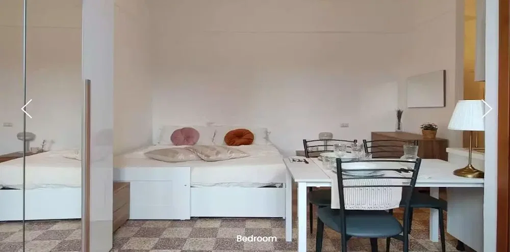 Camera da letto; luce naturale, stile moderno