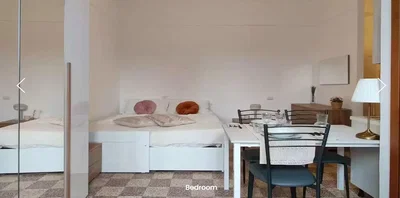 Camera da letto; luce naturale, stile moderno