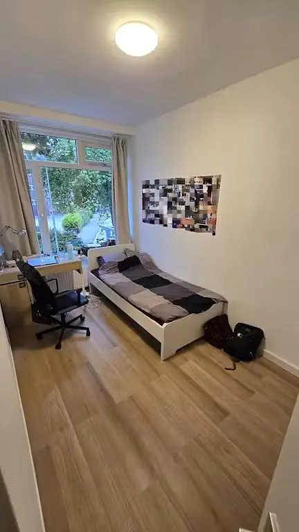 Chambre; parquet, lumière naturelle, vue