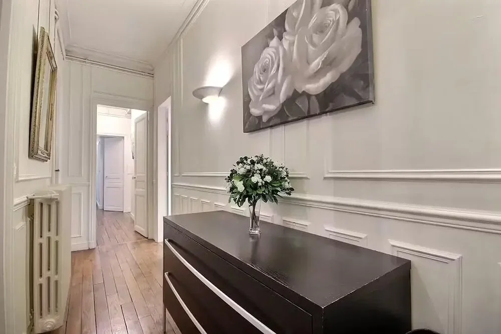 Salon; parquet, lumière naturelle
