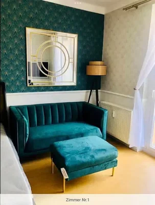 Chambre; style moderne, lumière naturelle