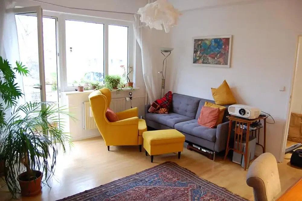 Wohnzimmer; tageslicht, moderner stil