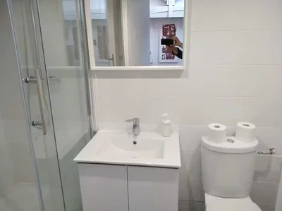 Badezimmer; renoviert, tageslicht