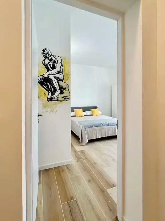 Chambre; parquet, lumière naturelle