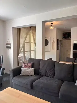 Salon; lumière naturelle, style moderne