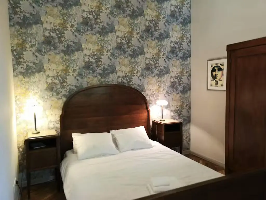 Bedroom; natural light, wood floor