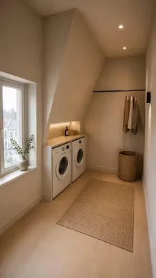 Salon; lumière naturelle, carrelage