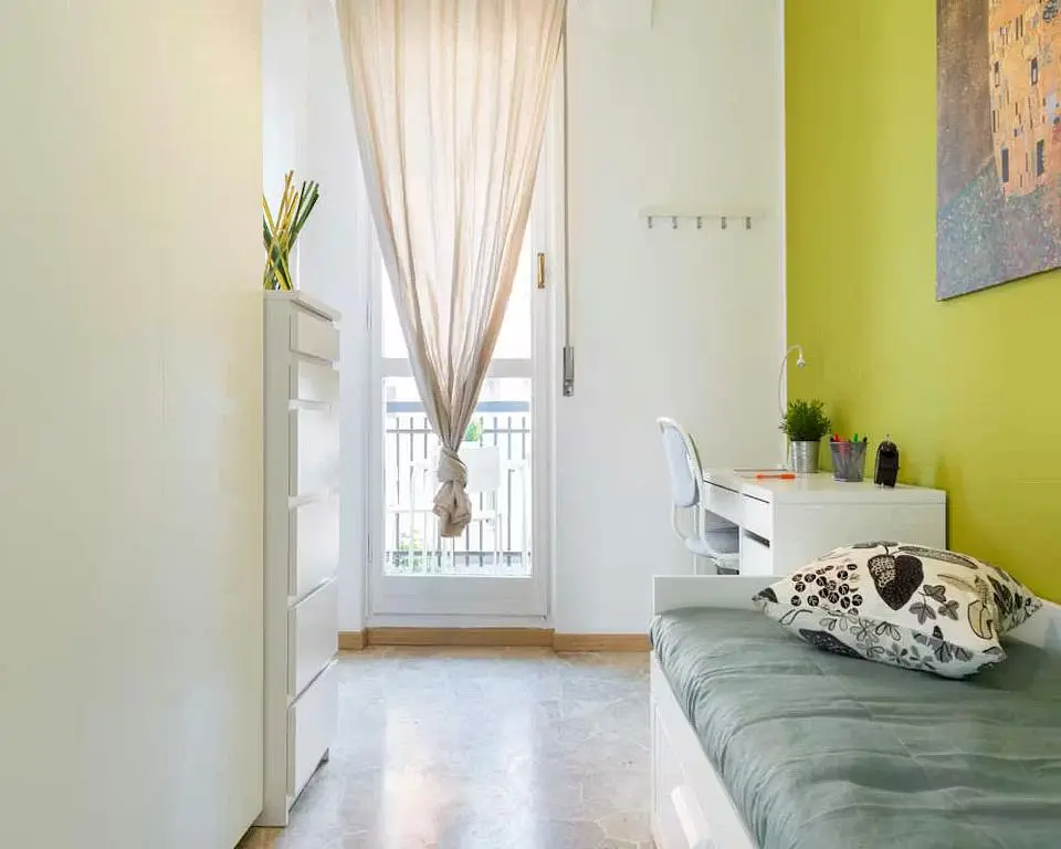 Schlafzimmer; tageslicht, moderner stil