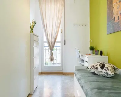 Schlafzimmer; tageslicht, moderner stil