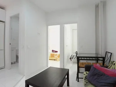 Living room; natural light, tile floor