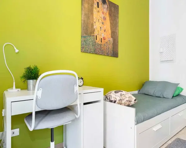 Schlafzimmer; tageslicht, moderner stil