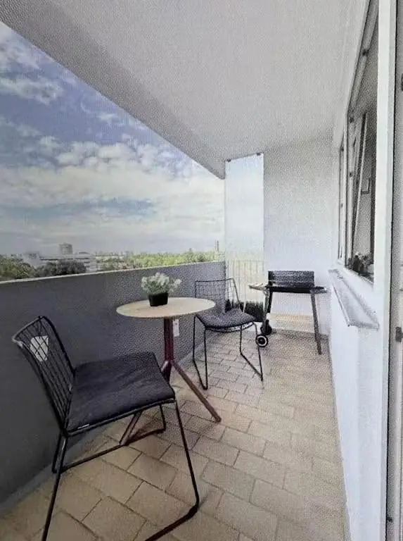 Balkon; manzara, doğal ışık