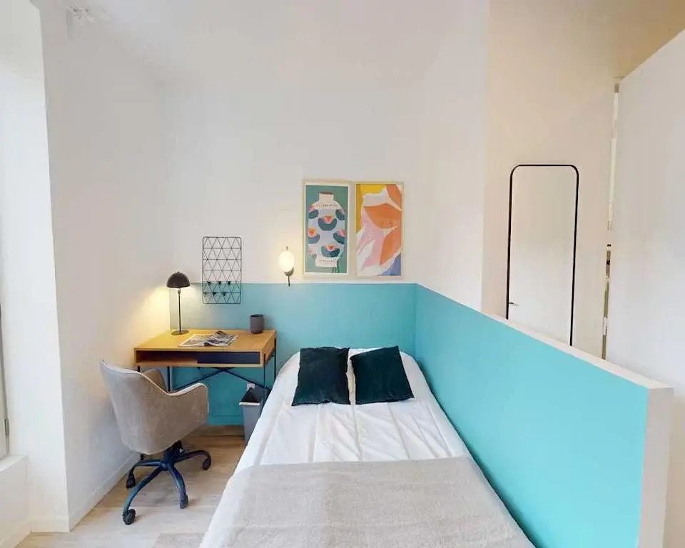 Quarto; luz natural, estilo moderno