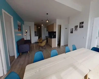 Wohnzimmer; holzboden, tageslicht, moderner stil