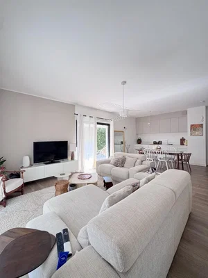 Living room; natural light, wood floor, modern style